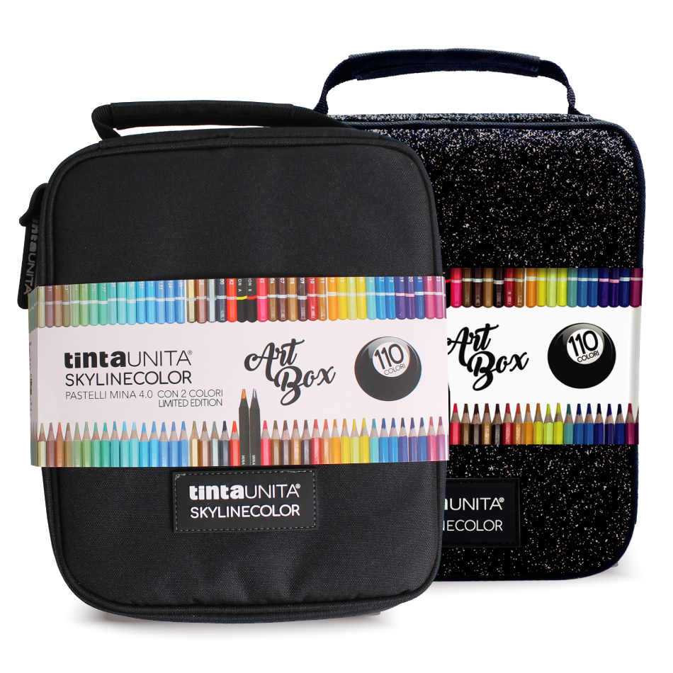 artbox pastelli colorati tinta unita