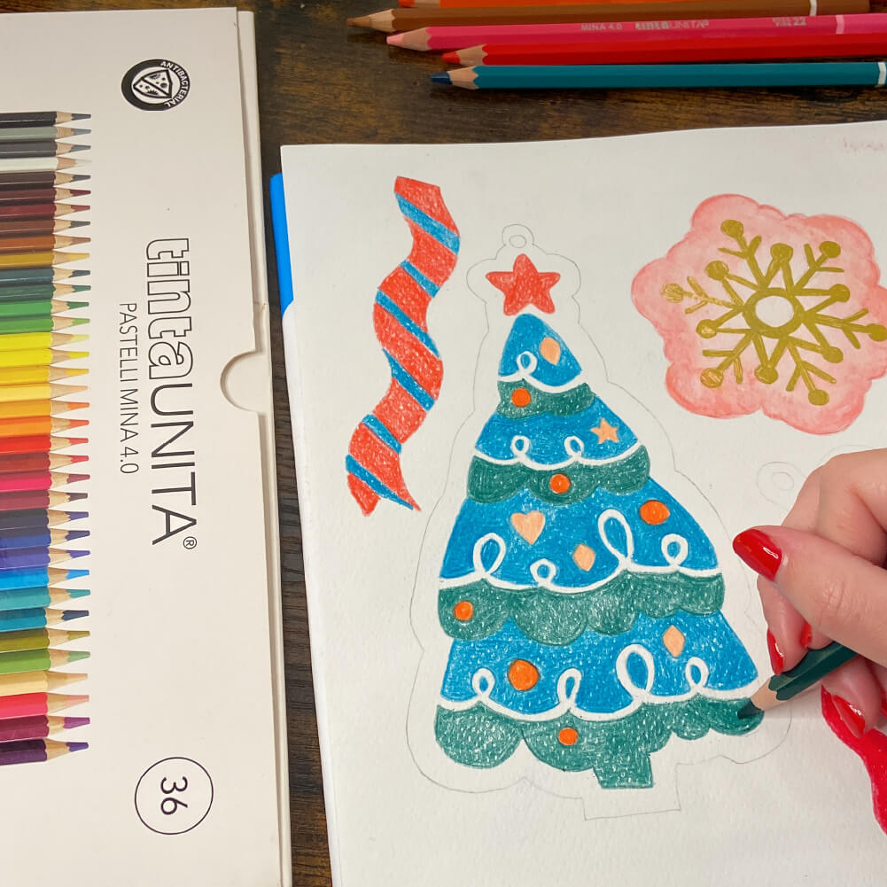 decora pacchi Natale regali
