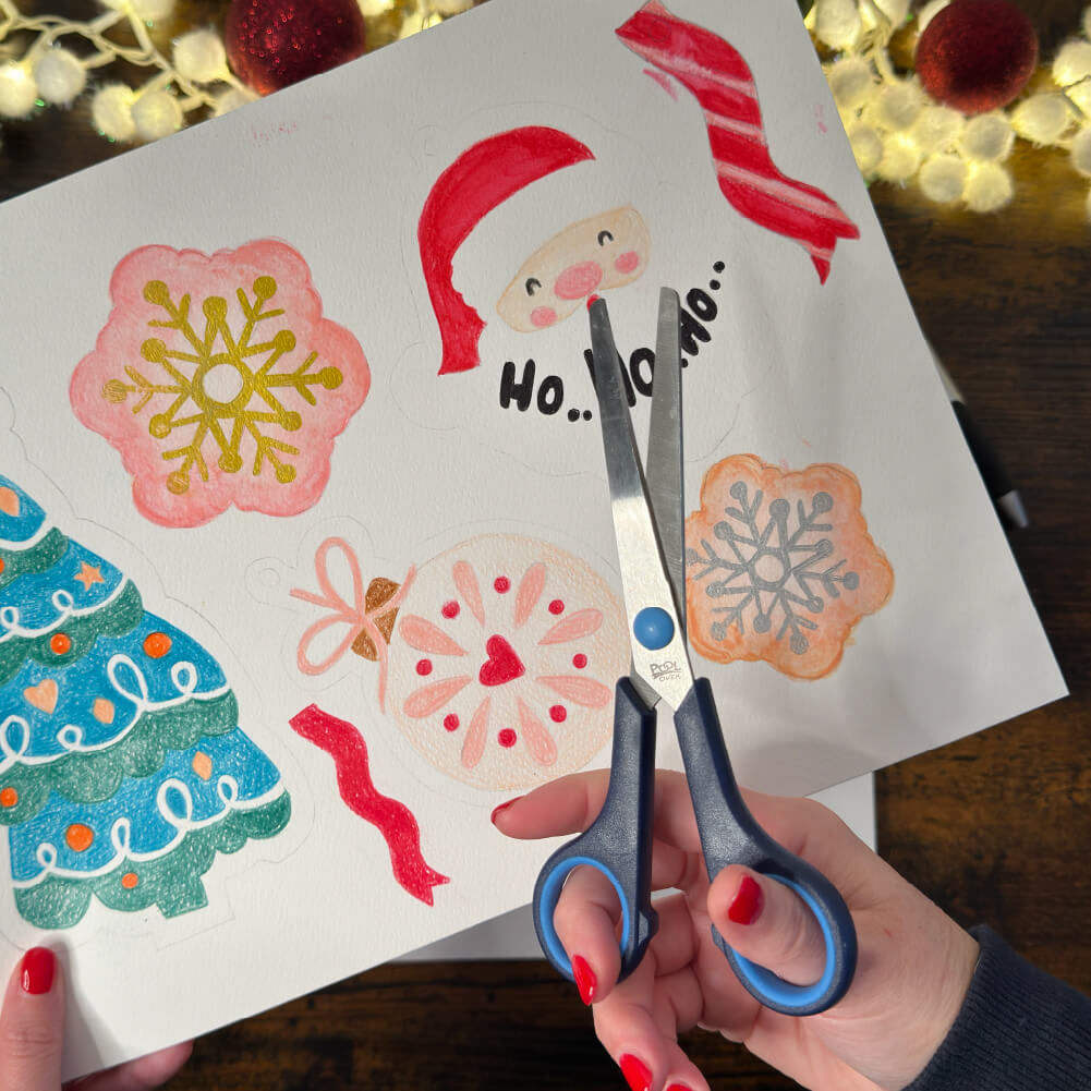 decora pacchi Natale regali