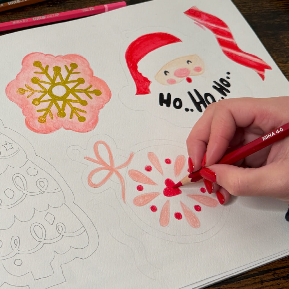 decora pacchi Natale regali