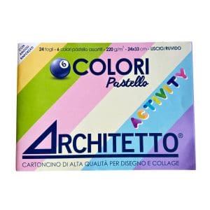 blocco activity pastello