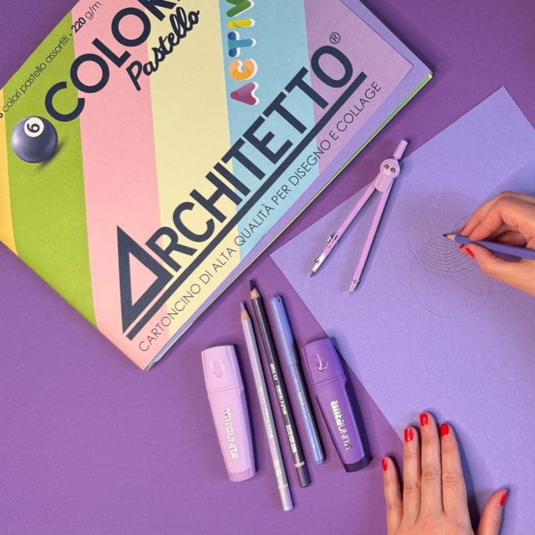 blocco activity pastello