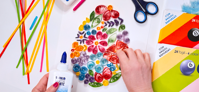 tintaunita tecnica del QUILLING