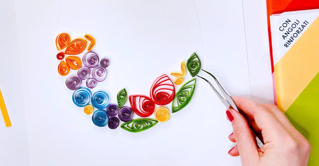 tintaunita tecnica del QUILLING