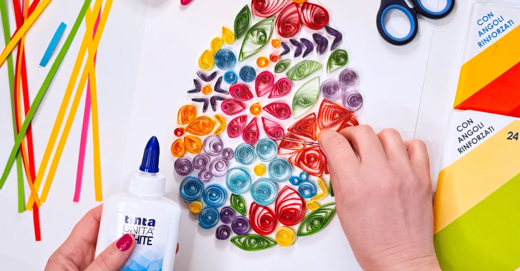 tintaunita tecnica del QUILLING