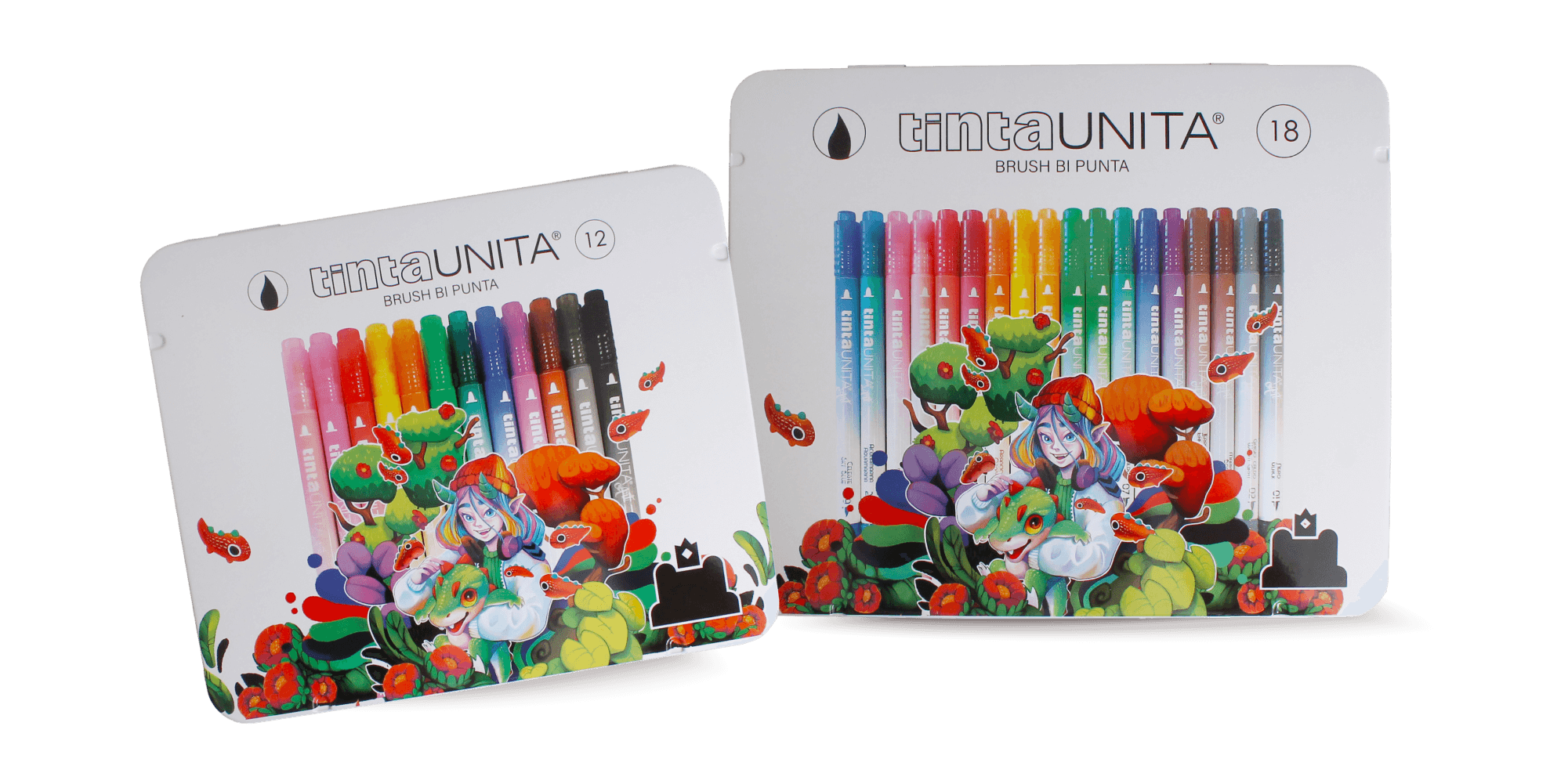 fraffrog color brush scatole