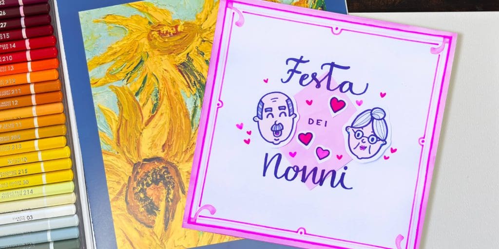 tintaUNITA lavoretti festa nonni