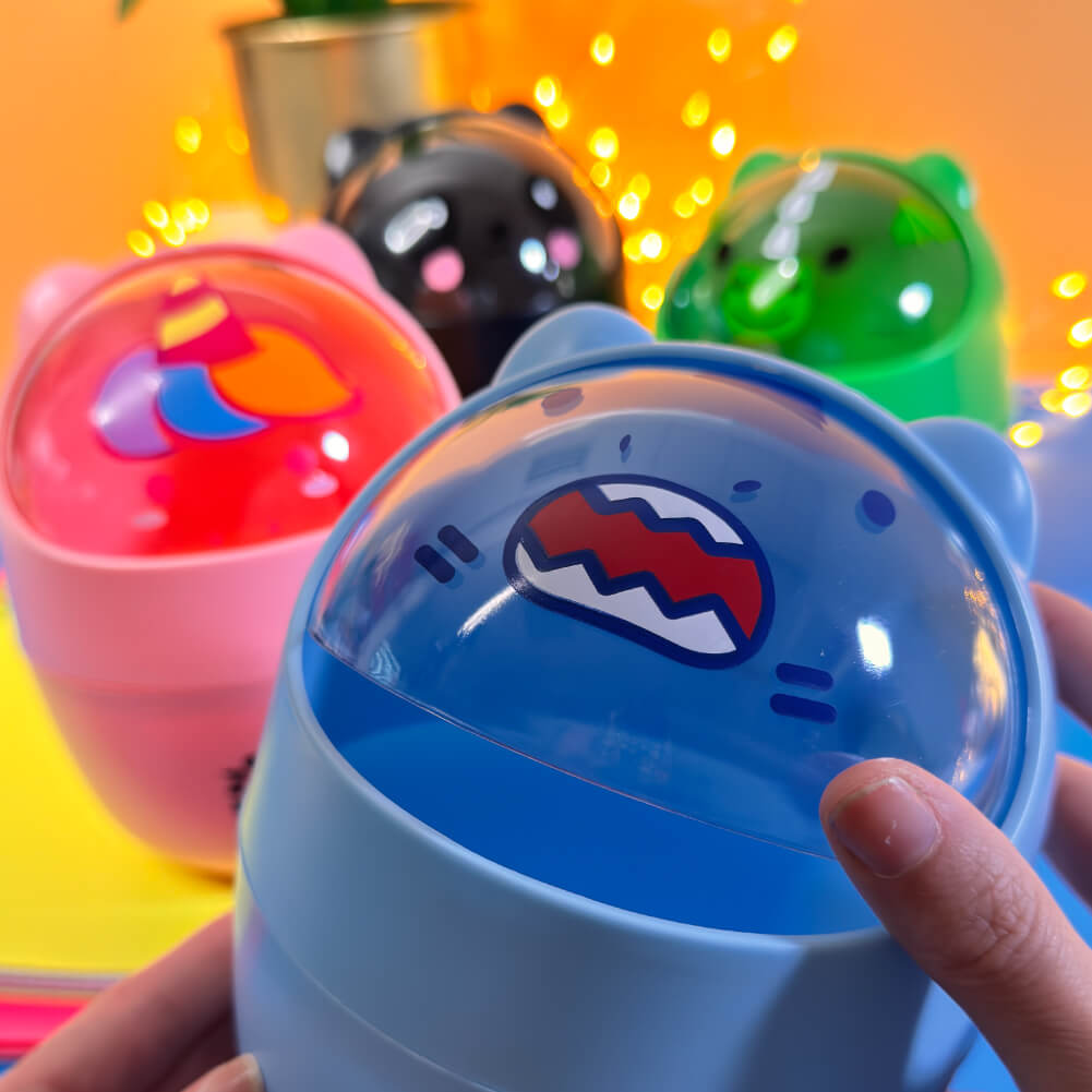 kids natale zoo cestino social