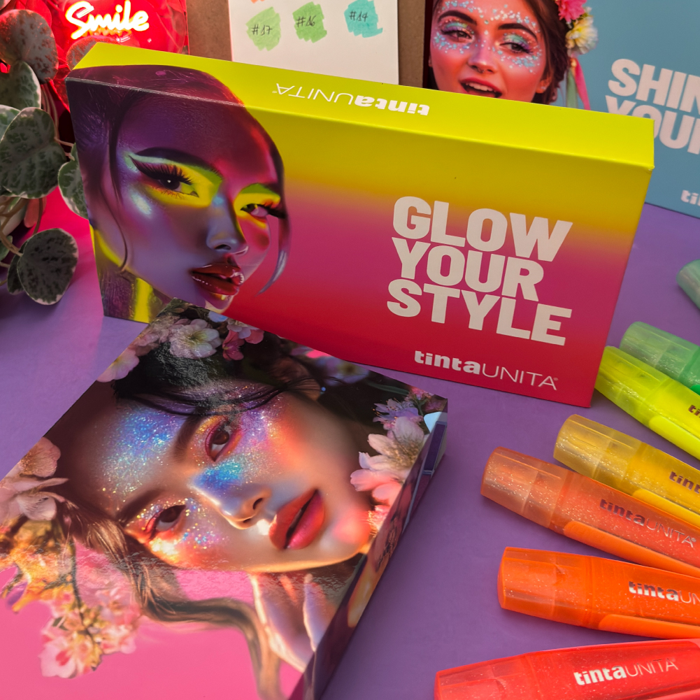 evidenziatori glimmer social copia