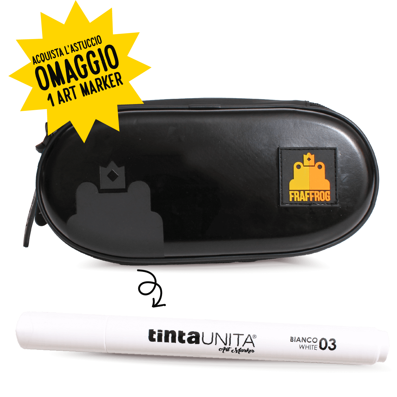 fraffrog color cucito astucci new