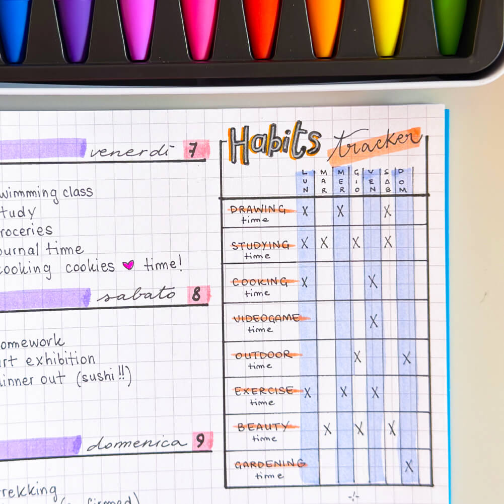 tintaUNITA BulletJournal intro info