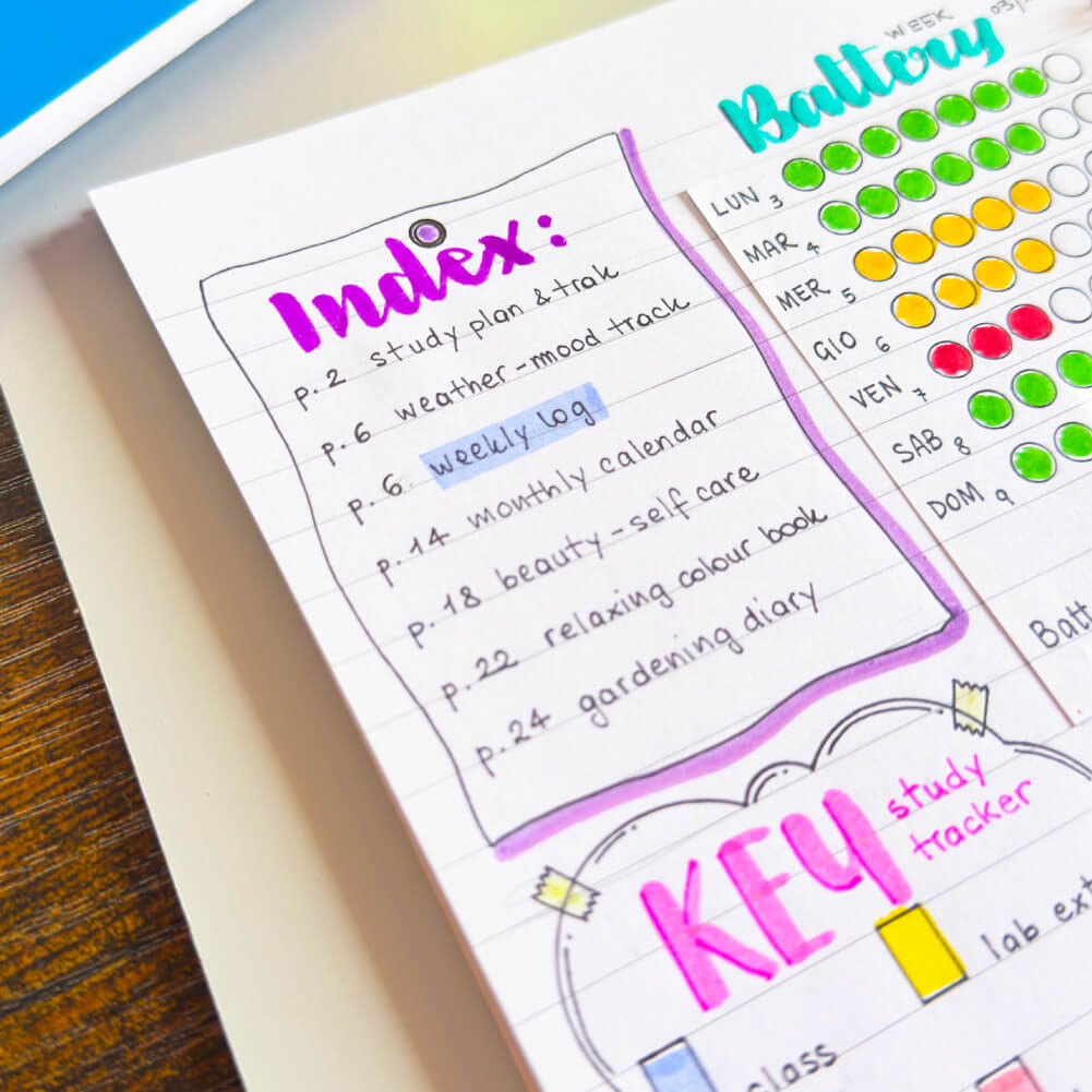 tintaUNITA BulletJournal intro