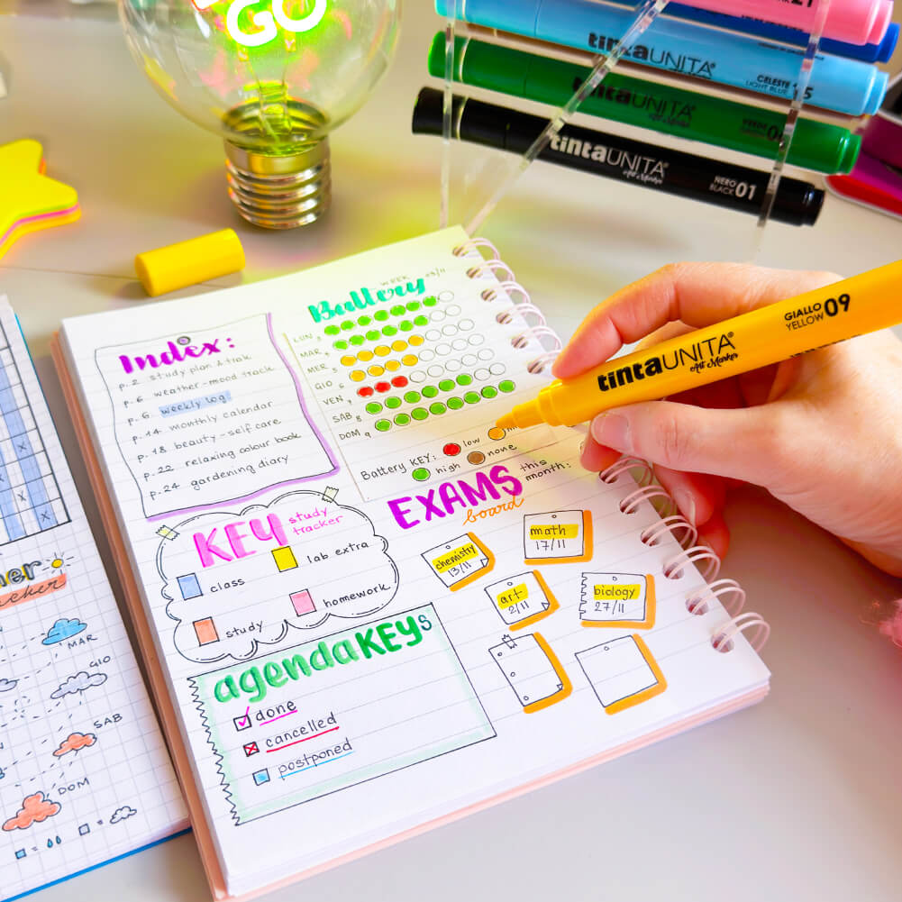 tintaUNITA BulletJournal intro