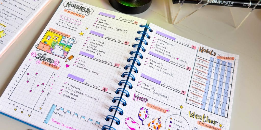 tintaUNITA BulletJournal materiali info