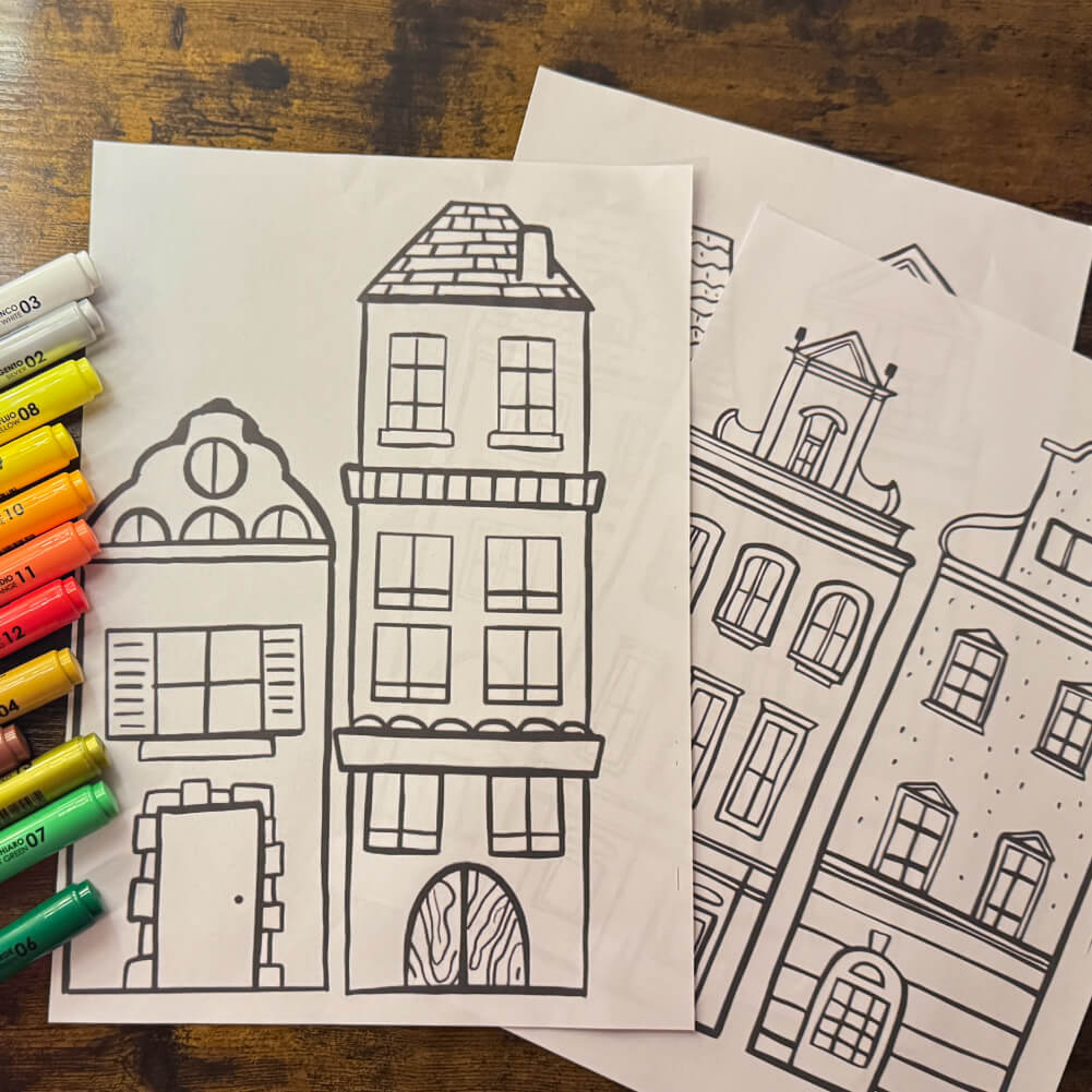 tintaUNITA Decorifinestre disegnare copia