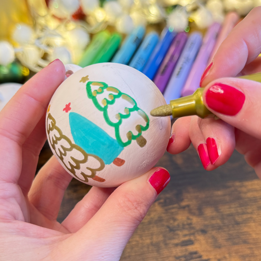 tintaUNITA PallineNatale colorare marker copia