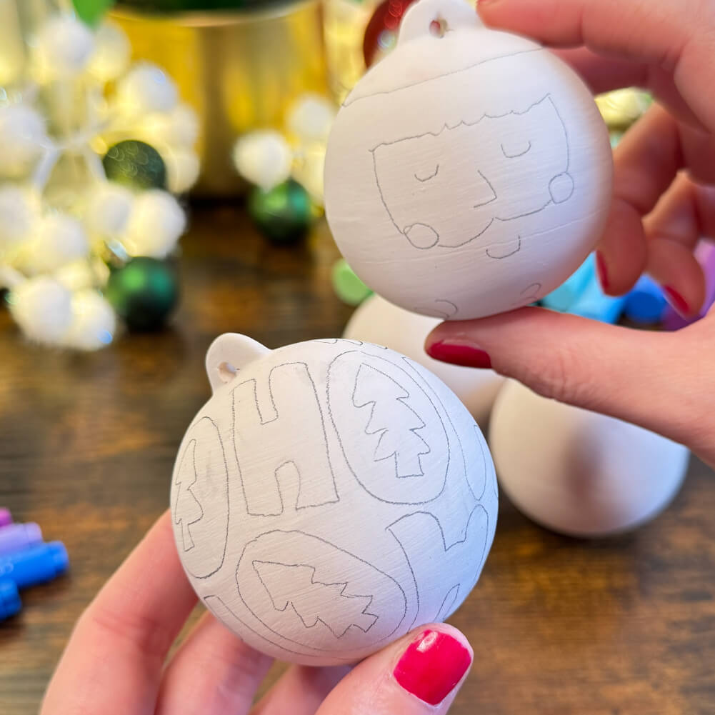 tintaUNITA PallineNatale schizzi