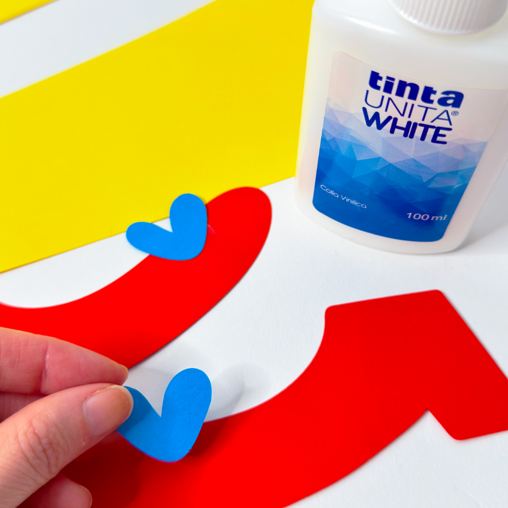 tintaUNITA lavorettiCarnevale materiali faidate