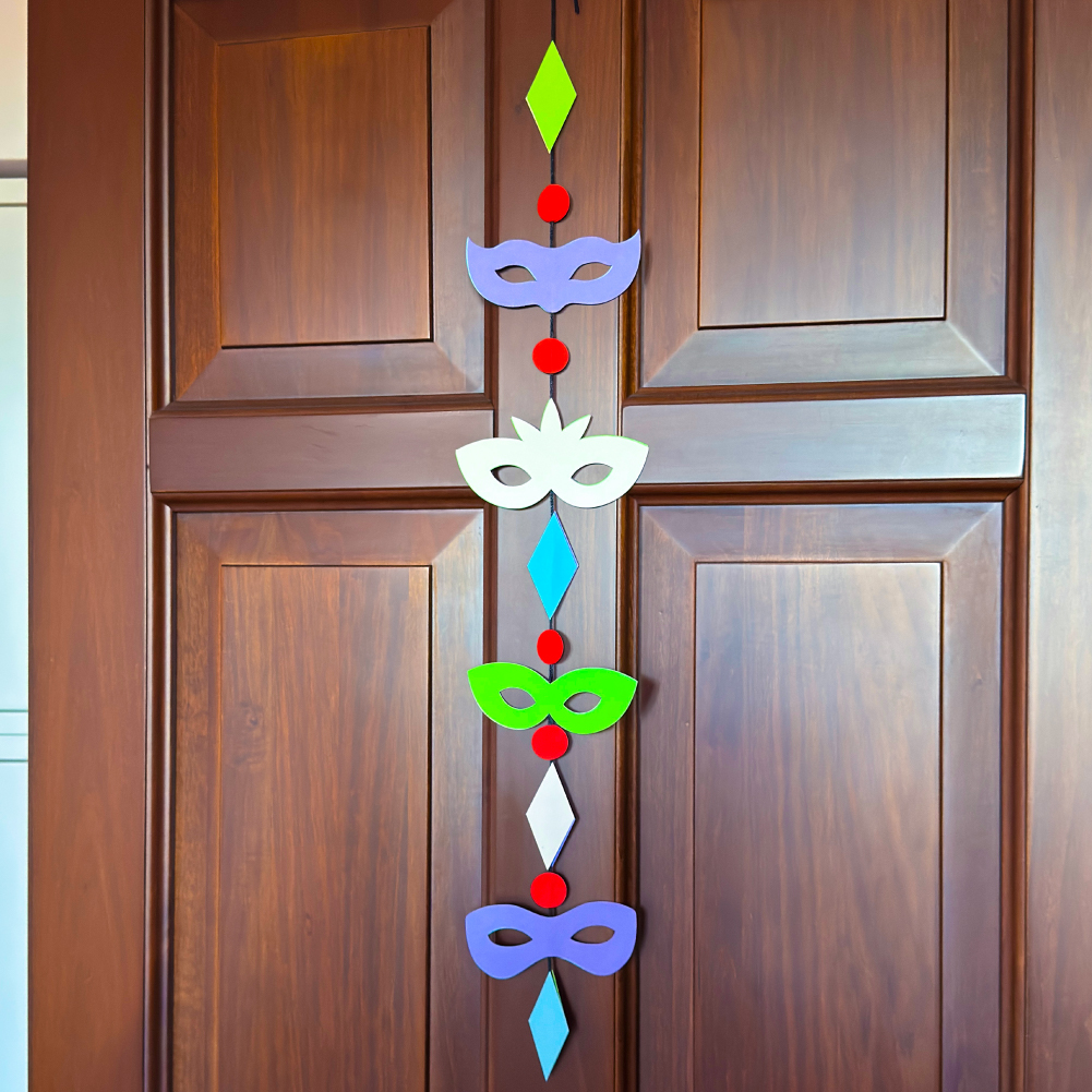 tintaUNITA lavorettiCarnevale materiali faidate