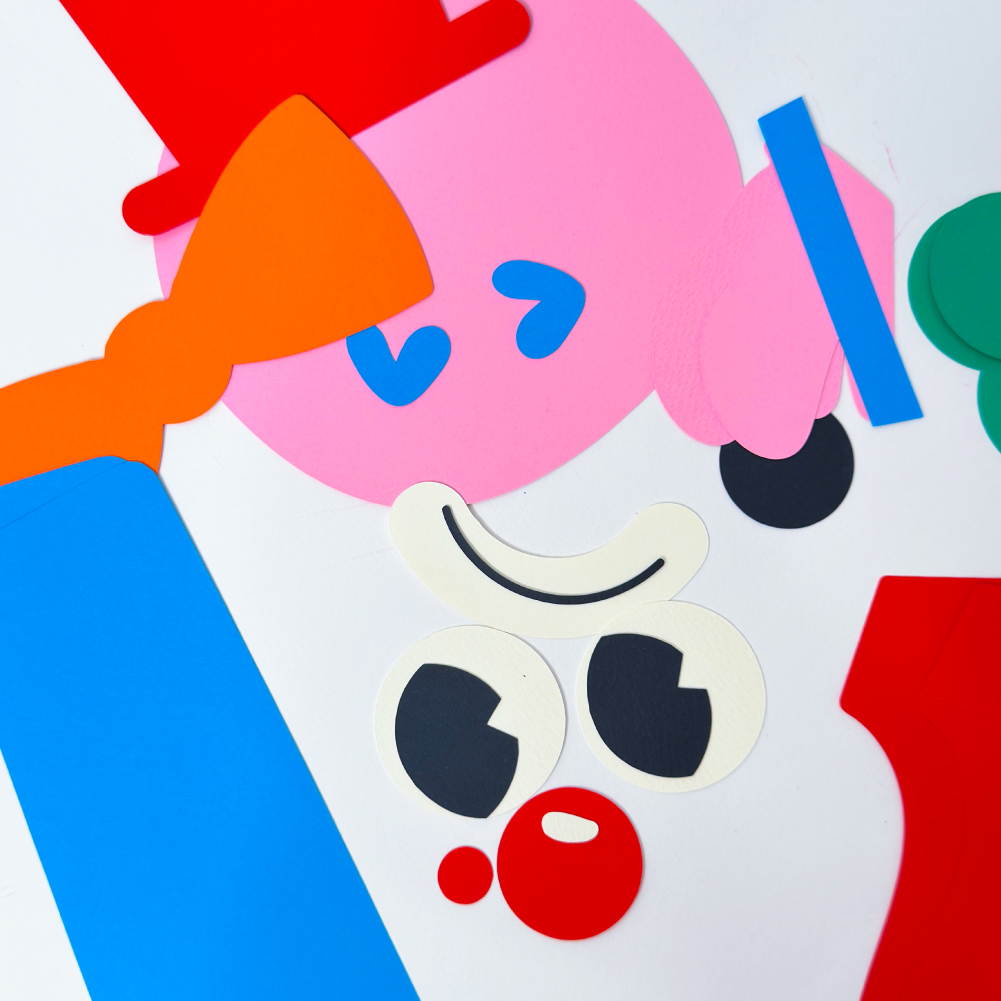 tintaUNITA lavorettiCarnevale materiali faidate