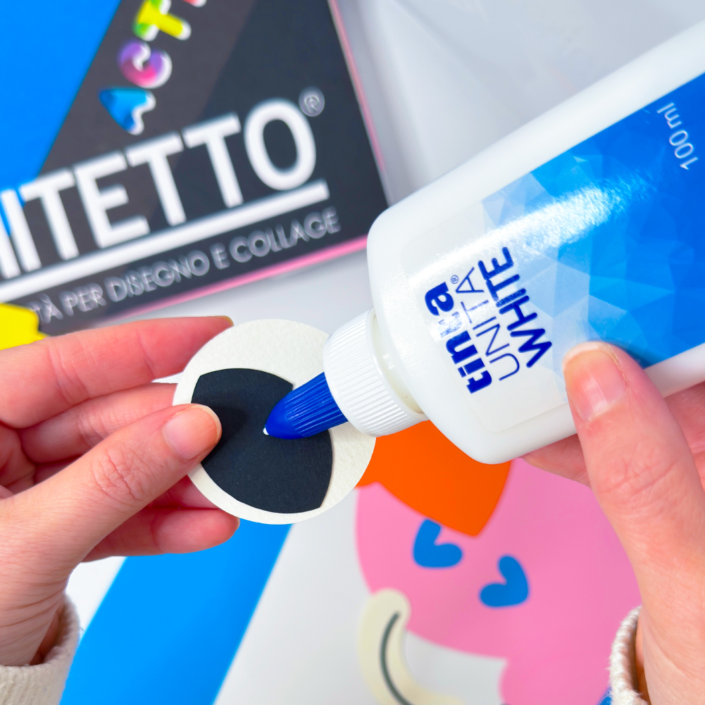 tintaUNITA lavorettiCarnevale materiali faidate