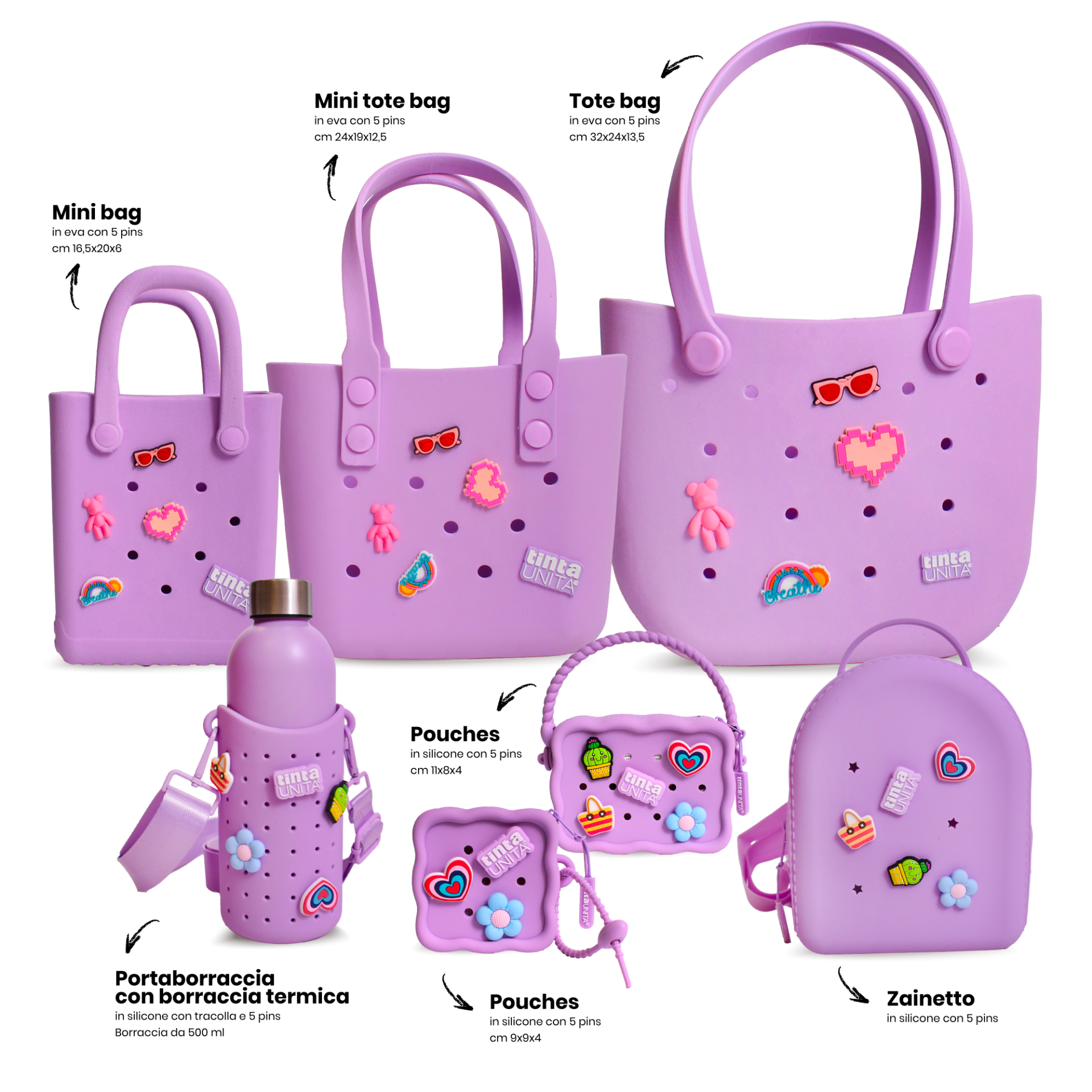 CLIKCHIC silicone lilla prodotti